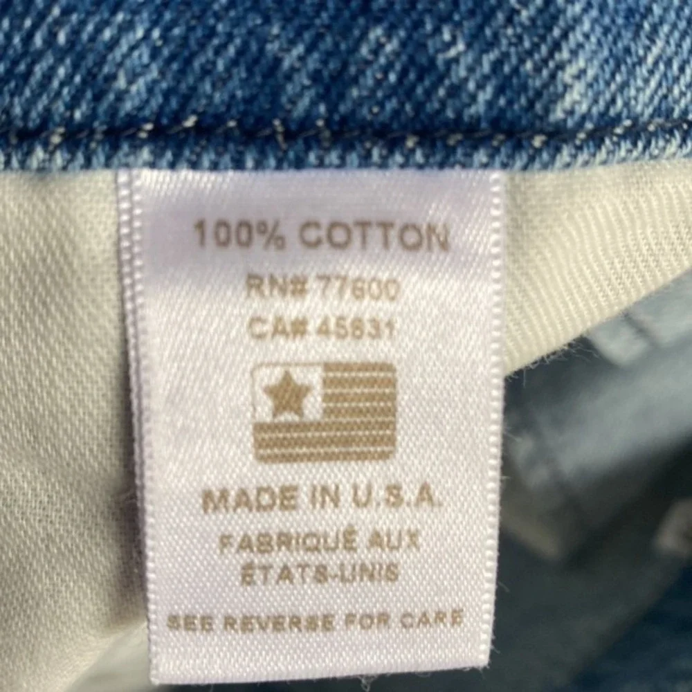 Free People x Sandrine Rose Womens Hi Waist Patch Jeans, Size‎ 27, NWT